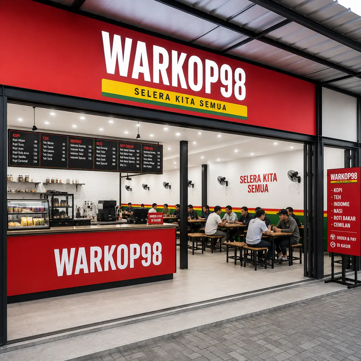 Bisnis Warkop Kekinian